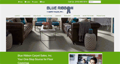 Desktop Screenshot of blueribboncarpets.com